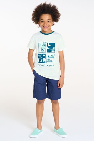 T-shirt - Blanc - Okaïdi