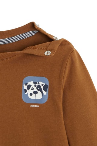 T-shirt - Marron - Obaïbi