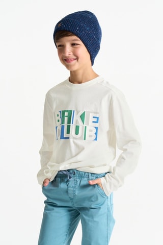 T-shirt - Blanc - Okaïdi