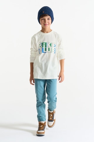 T-shirt - Blanc - Okaïdi