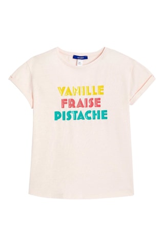 T-shirt Rose poudré - Okaïdi