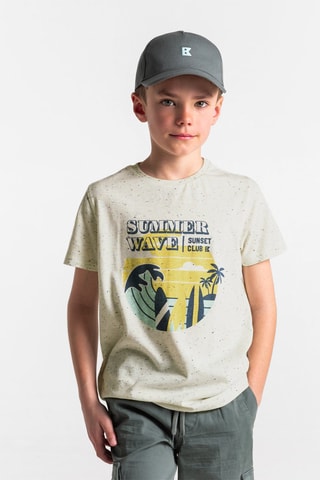 T-shirt Gris chiné - Okaïdi