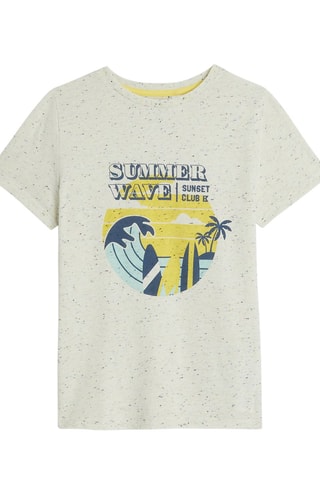T-shirt Gris chiné - Okaïdi