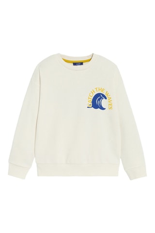 Sweat - Blanc - Okaïdi