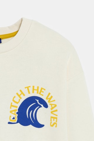 Sweat - Blanc - Okaïdi