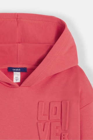 Sweat à capuche - Corail - Okaïdi
