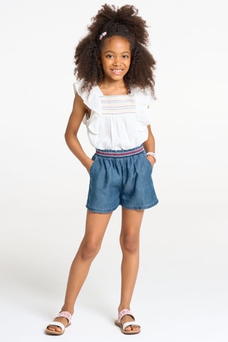 Short en jean - Bleu - Okaïdi