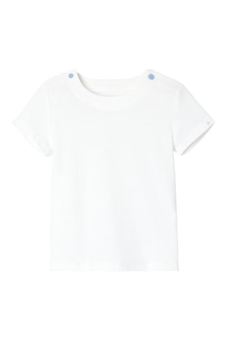 T-shirt et salopette - Blanc - Catimini