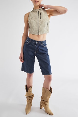 Gilet sans manches - Beige