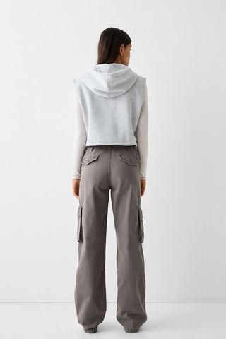 Pantalon cargo - Gris