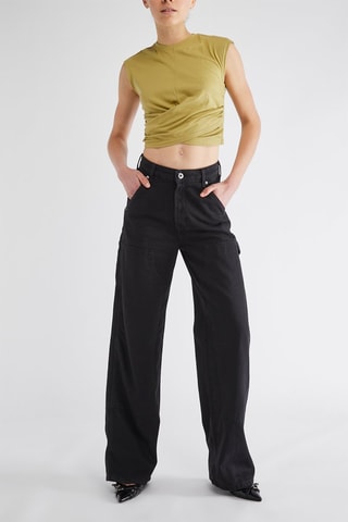Jean wide legs - Noir