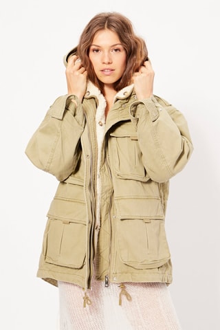 Parka à capuche - Kaki
