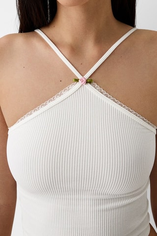 Crop top - Blanc