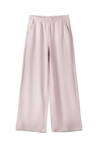 Pantalon wide legs - Rose