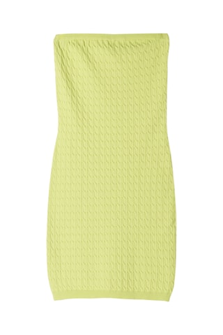 Robe bustier - Vert citron