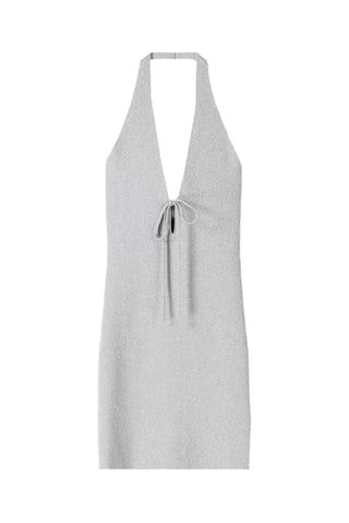Robe fourreau - Gris clair