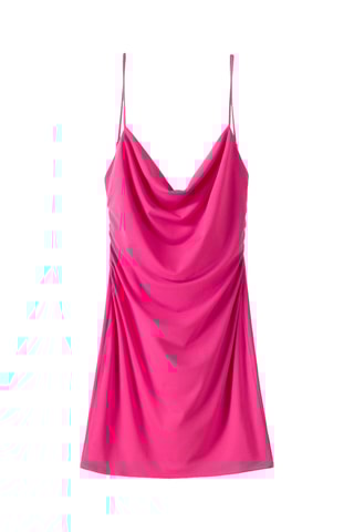Robe patineuse - Fuchsia
