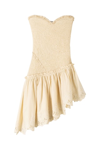 Robe bustier - Beige