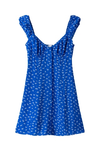 Robe chemise - Bleu