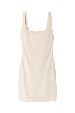 Robe droite - Beige