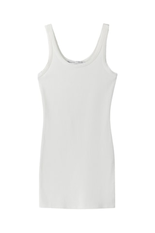 Robe droite - Blanc