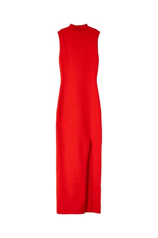 Robe midi - Rouge