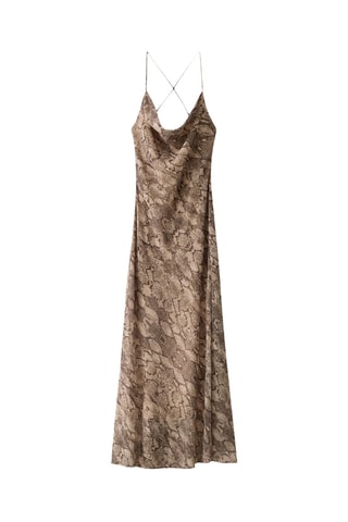 Robe longue - Marron