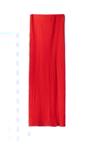 Jupe midi - Rouge