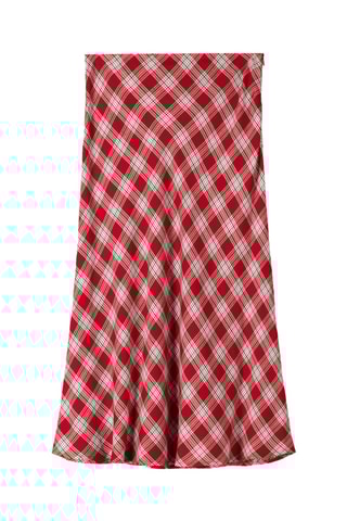 Jupe midi - Rouge