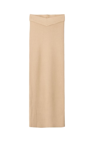 Jupe midi - Camel