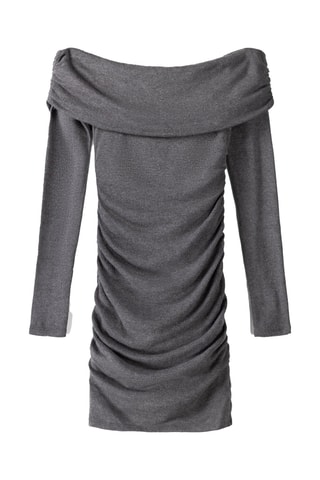 Robe fourreau - Gris