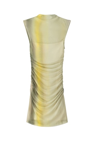 Robe fourreau - Jaune
