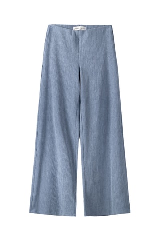 Pantalon wide legs - Bleu clair