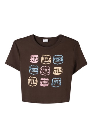 T-shirt - Marron