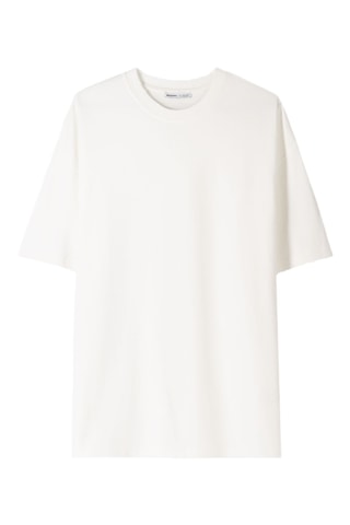 T-shirt oversize - Blanc