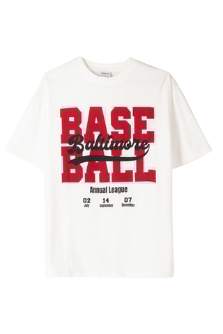 T-shirt oversize - Ecru