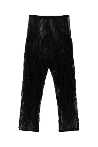 Pantalon en dentelle - Noir
