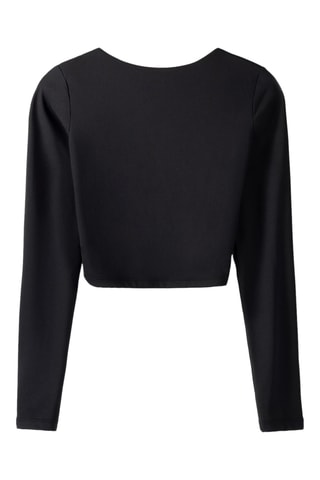 Crop top - Noir
