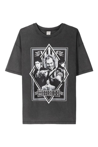 T-shirt Beetlejuice - Noir