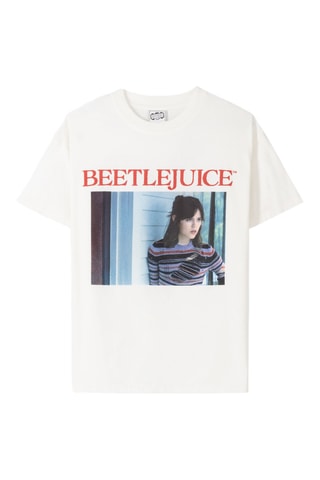 T-shirt Beetlejuice - Blanc