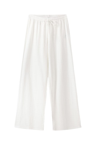 Pantalon droit - Blanc