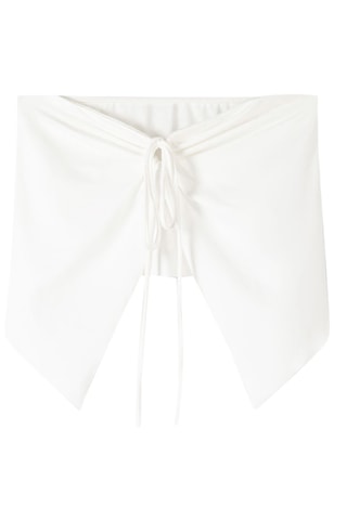 Top bustier - Blanc