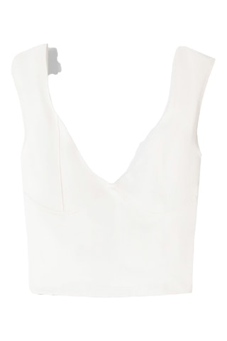 Crop top - Ecru