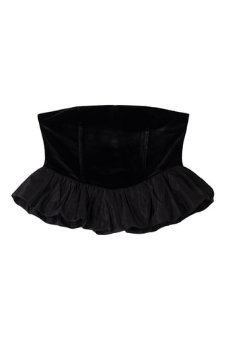Top bustier - Noir