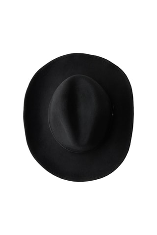 Panama en laine - Noir