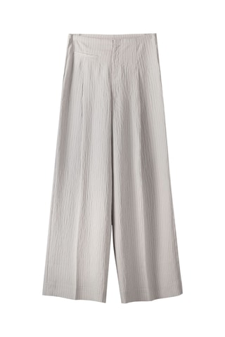 Pantalon wide legs - Gris