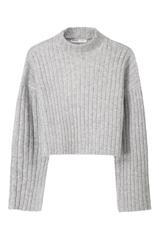 Pull oversize - Gris clair