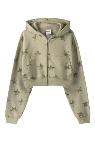 Sweat à capuche - Kaki
