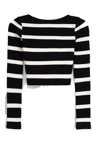 Crop top - Noir