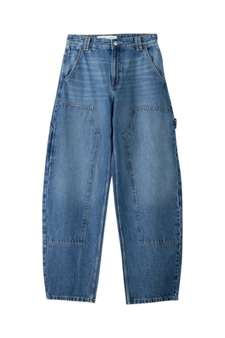 Jean wide legs - Bleu